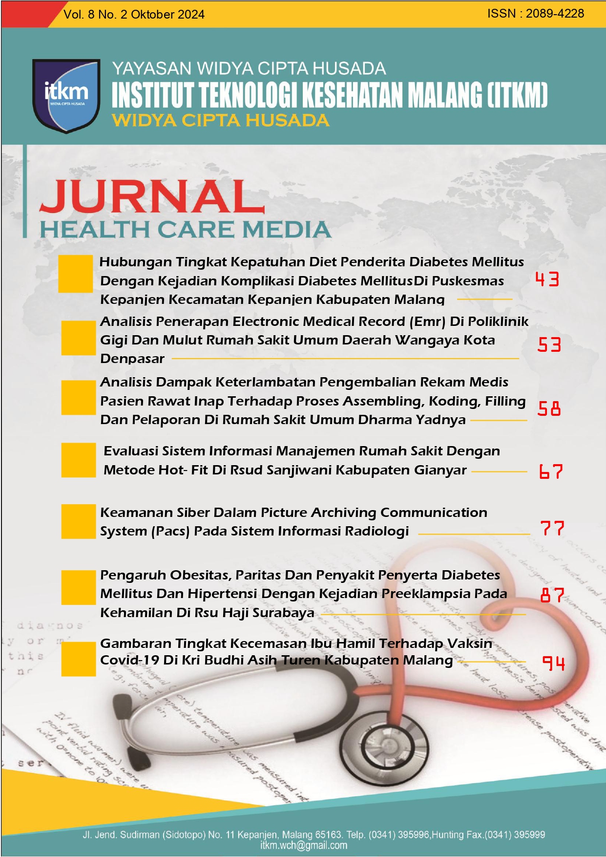 					Lihat Vol 8 No 2 (2024): HEALTH CARE MEDIA
				
