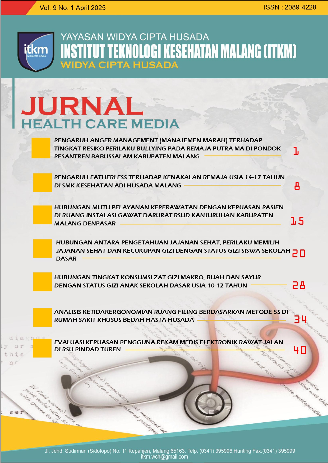 					Lihat Vol 9 No 1 (2025): HEALTH CARE MEDIA
				